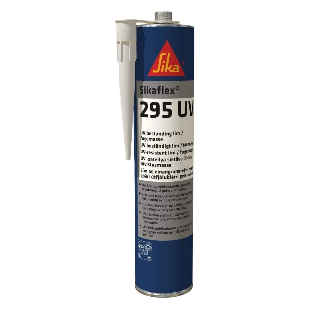 [295 UV BLACK] SIKAFLEX 295 UV NEGRO CART 300ML